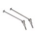 2PCS HBX 2996A 1/10 RC Car Parts Metal Universal Front Drive Shaft Vehicles Models Spare Accessories T2111