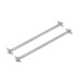 2PCS HBX 2996A 2996 FC610 1/10 RC Car Parts Metal Rear Drive Shaft Vehicles Models Spare Accessories T2112