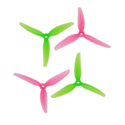 2 Pairs / 10 Pairs HQProp Ethix S3 Watermelon 5031 5x3.1 5 Inch 3-Blade Propeller Poly Carbonate for RC Drone FPV Racing