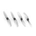 2 Pairs / 10 Pairs HQProp Micro Whoop Prop 40mmx2 40mm 2-Blade Propeller 1.0mm Shaft for Moblite7 Whoop RC Drone FPV Racing