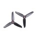 2 Pairs Dronetech 5328 5.3 Inch Tri-blade PC Quick-Release Propeller for DJI FPV Drone