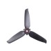 2 Pairs Dronetech 5328 5.3 Inch Tri-blade PC Quick-Release Propeller for DJI FPV Drone