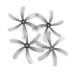 2Pairs HQProp Duct 4x4x6 4 Inch 6-Blades Propeller for Cinewhoop FPV Racing RC Drone