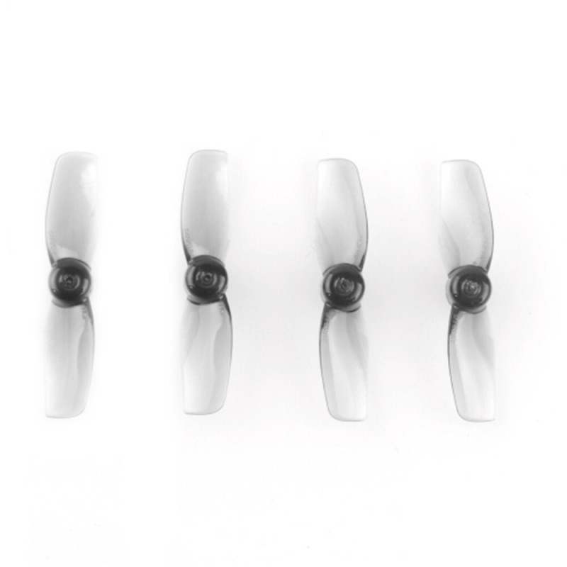 2 Pairs HQprop Micro Whoop 31MM 1mm Hole 2-blade Grey CW CCW Poly Carbonate Propeller for FPV Racing Drone