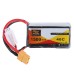 2Pcs ZOP Power 7.4V 1500mAh 40C 2S Lipo Battery XT60 Plug