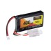 2Pcs ZOP Power 7.4V 400mAh 30C 2S LiPo Battery PH2.0 Plug for RC Drone
