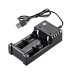 2 Slot 18650 Battery Charger CH2 USB DC 5V 1-2A Input DC 4.2V 1000mA Output for 3.7V Li-ion Battery 10440 14500 16340 16650 18350 18500 26650