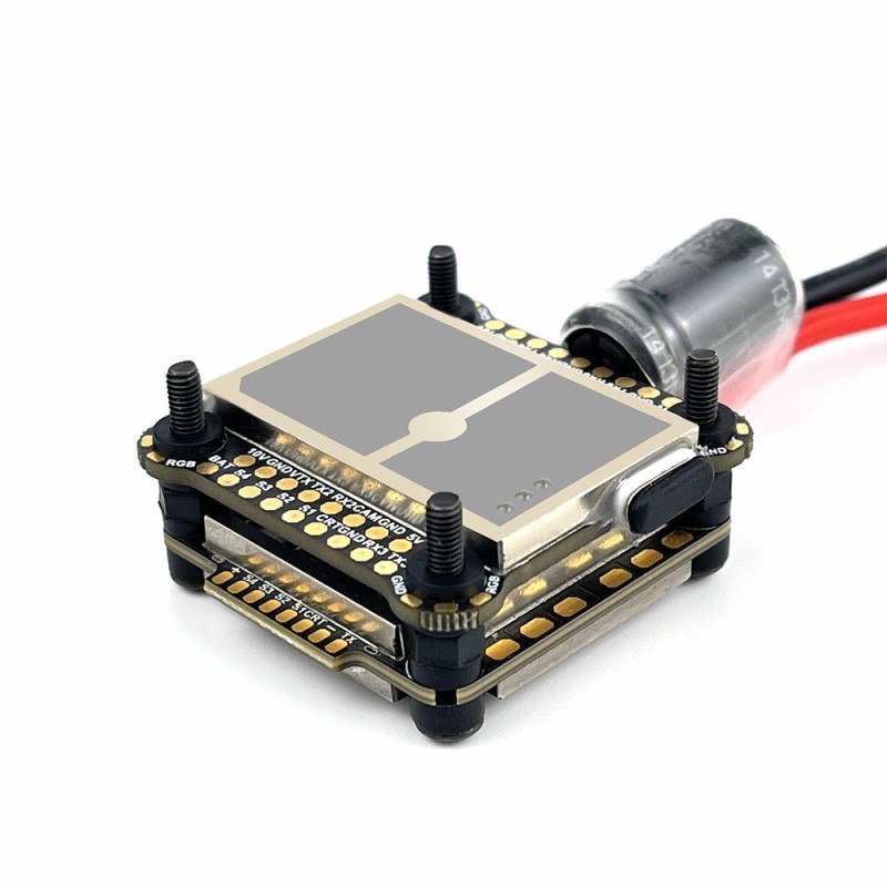 30.5x30.5mm DarwinFPV Cement Ultra Durable F7 OSD Flight Controller w/ 5V 10V BEC 100A 3-6S 4in1 ESC Waterproof Stack for  5-10 inch FPV Drone