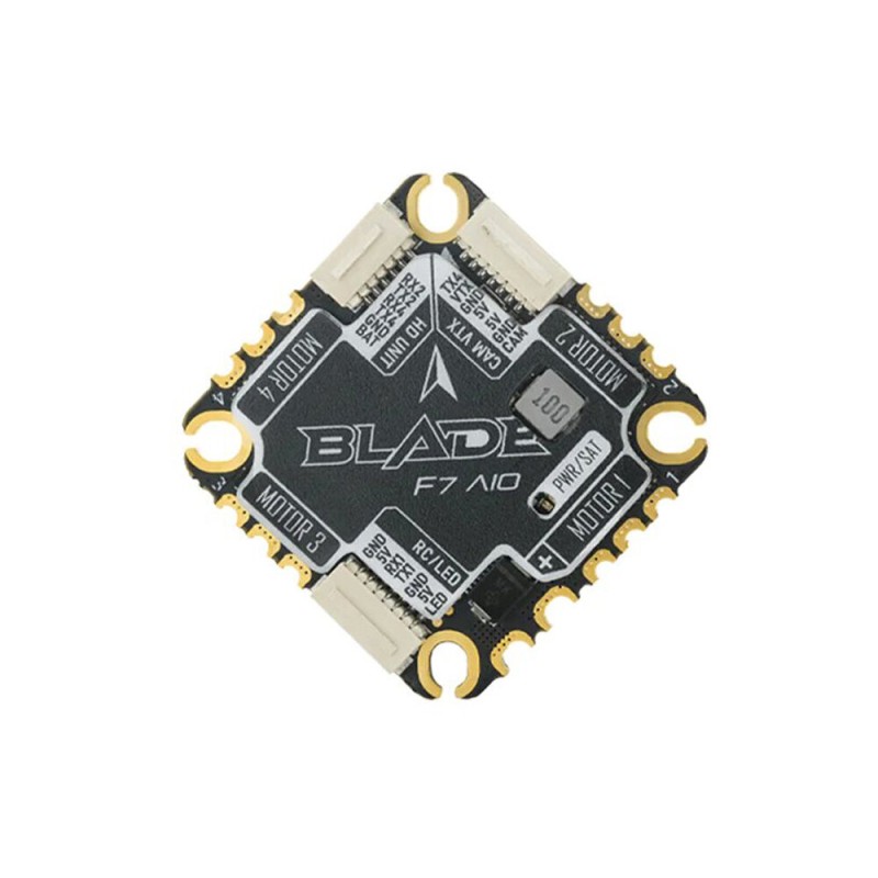30.5x30.5mm RUSHFPV BLADE F7 45A AIO Flight Controller Blackbox BLHeli_32 4IN1 Brushless ESC 3-6S for FPV RC Racing Drone