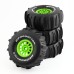 4PCS 1/7/8 Short Course Truck Tires Off-road Wheels Tyres 17mm Hex for RC UDR 85086-4 ARRMA Mojave YK4072 DF7 RC Car Parts