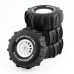 4PCS 1/7/8 Short Course Truck Tires Off-road Wheels Tyres 17mm Hex for RC UDR 85086-4 ARRMA Mojave YK4072 DF7 RC Car Parts