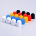 4 PCS DJI FPV Combo Spare Part Motor Silicone Protective Dust-proof Cover Cap Black / Red / White / Blue / Orange