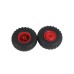 4PCS LDRC P06 1201 WPL C34 C44 MN D90 D99 1/12 1/16 RC Car Upgraded Soft Vacuum Tires Wheels Climbing Crawler Vehicles Models Spare Parts L0001