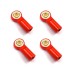 4PCS Metal M3 Aluminum Link Tie Rod End Ball Joint for 1/10 Crawler SCX10 D90 Racing RC Car Parts