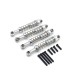 4PCS Metal Upgraded Shock Absorber For MN D90 D91 D96 MN98 99S WPL C14 C24 C34 RC Car Parts