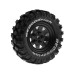 4PCS Off Road Tires Wheel 1.9 inch for 1/8 RC Racing Crawler Car FMS NT4 SCX10 W136 RC Car Parts Hex Adapte