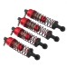 4PCS SG 1603 1/16 RC Car Upgraded Hudraulic Shock Absorber Damper 1603-BZ01 Vehicles Model Spare Parts