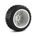 4PCS Tires Wheels 12mm Hex Off-Road for XRAY XB2 DIRT SRX2 SRX4 Bandit Tekno EB410 yokomo yz4 1/10 RC Car Vehicles Model Parts