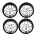 4PCS Upgraded LDRC 1801 1802 1803 1899 A01 A02 A86 A99 1/18 Drift RC Car Parts Tires Wheels On-Road Vehicles Models Spare Accessories