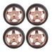 4PCS Upgraded LDRC 1801 1802 1803 1899 A01 A02 A86 A99 1/18 Drift RC Car Parts Tires Wheels On-Road Vehicles Models Spare Accessories
