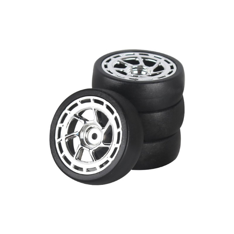 4PCS Upgraded LDRC 1801 1802 1803 1899 A01 A02 A86 A99 1/18 Drift RC Car Parts Tires Wheels On-Road Vehicles Models Spare Accessories