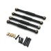 4PCS Upgraded Metal Lower Linkage Rods for FMS FCX18 LC80 Land Cruiser 1/18 RC Cars Vehicles Models Spare Parts