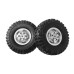 4PCS Upgraded Metal Rims Tires Wheels for TOYOTA Land Cruiser MN82 LC79 MN78 WPL D90 D91 D96 99S 1/12 RC Cars Vehicles Models Spare Parts