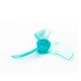 4 Pairs Gemfan 1208 31mm 1.2 Inch 4-Blade Propeller 0.8mm / 1.0mm / 1.5mm Shaft Hole for 0802 25000KV High KV Motor DIY Whoop RC Drone FPV Racing