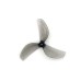 4 Pairs Gemfan 45mm 1.8 Inch 3-Blade Ducted Propeller 1mm / 1.5mm Shaft Hole for 80-85mm Indoor ThinyWhoop RC Drone FPV Racing
