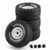 4Pcs 135mm 1/7/8 Desert Short Course Truck Tire 17mm Wheel Hex for ARRMA Mojave UDR Yikong DF7 FS Off-road RC Car