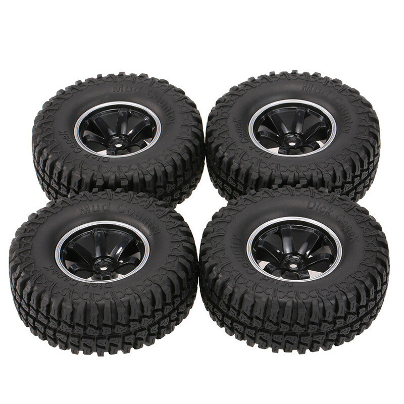 4Pcs AUSTAR AX-3020C 1.9 Inch 103mm RC Car Tires With Hub For 1/10 D90 SCX10 CC01 RC Car Crawler