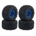 4Pcs Austar Wheel Tires Plastic Wheel Rims for 1/10 RC Crawler HSP HPI Car Parts