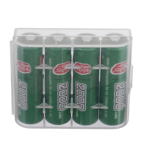 4Pcs Gens ACE 1.2V 2000mAh AA NIMH Rechargeable Battery for RC Car Boat Robot Drone Radio Remote Control Flysky i6 i6x DumboRC X6 X4 Taranis QX7 Transmitter 144001