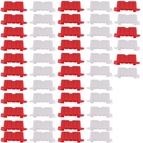 50PCS RBR/C Road Cone Indicator Street Sign Decoration Parts Drift SG 1603 1604 1605 EACHINE EAT15 EC35 1/16 1/18 RC Car Vehicles Models Accessories R954