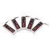 5Pcs URUAV 3.8V 620mAh 40C/80C 1S HV 4.35V Lipo Battery PH2.0 Plug for EMAX Tinyhawk III Plus FPV Racing Drone