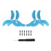 6 Pairs 3032S 3032 3x3.2 3 Inch 3-Blad Propeller Props with Screws Screwdriver for DJI Avata 2
