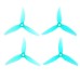 6 Pairs HQProp 4X3X3V2 4030 4 Inch 3-Blade Propeller 5mm Hole Poly Carbonate for RC Drone FPV Racing