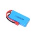 7.4V 2200mAh 25C 2S LiPo Battery T Deans Plug for Mjx 16210 16208 16207 1/16 MJX HYPER GO 14301 14302 Rc Car