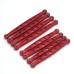 8PCS Upgraded Metal Linkage Rods Front Rear for MN128 MN86S G500 1/12 RC Car Vehicles Models Spare Accessories