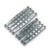 8PCS Upgraded Metal Linkage Rods Front Rear for MN128 MN86S G500 1/12 RC Car Vehicles Models Spare Accessories