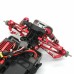 8pcs Upgrade Parts For MJX H16 16207 16208 16209 16210 Metal Front and Rear Upper Lower Suspension Arm Set 1/16 RC Car