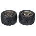 9116 2.4GHz RC Car Spare Parts 2PCS Wheel Without Sponge