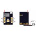 AEORC RX154-E/TE 2.4GHz 7CH Mini RC Receiver with Telemetry Integrates 2S 7A Brushless ESC Supports DSMX/2 for RC Drone