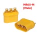 Amass MR60 Connector Brushless Motor ESC Male Female Docking Terminal Toy Model Accessories 3-Pin Terminal Block