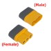 Amass MR60 Connector Brushless Motor ESC Male Female Docking Terminal Toy Model Accessories 3-Pin Terminal Block