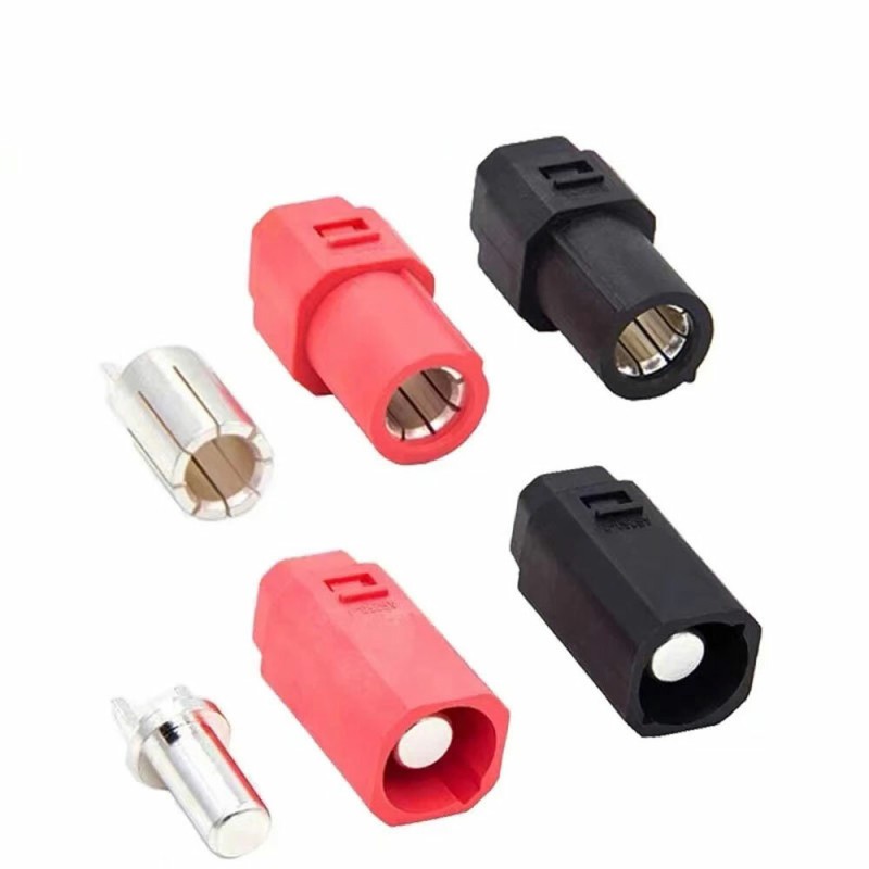 Amass SH8.0 Large Current Flame Retardant Power Plug Male Female Connector AS250-1/-2 8mm for RC Model Battery