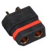 Amass XT60W Waterproof Plug Gold-Plated Black Bullet Connector Male and Female Plug for RC Drone