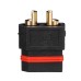 Amass XT60W Waterproof Plug Gold-Plated Black Bullet Connector Male and Female Plug for RC Drone