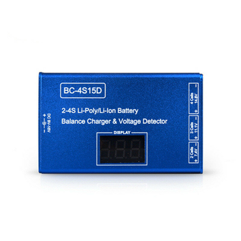 BC-4S15D 2-4S Lipo Battery Balance Charger With Voltage Display for RC FPV Quadcopter Frame Drone