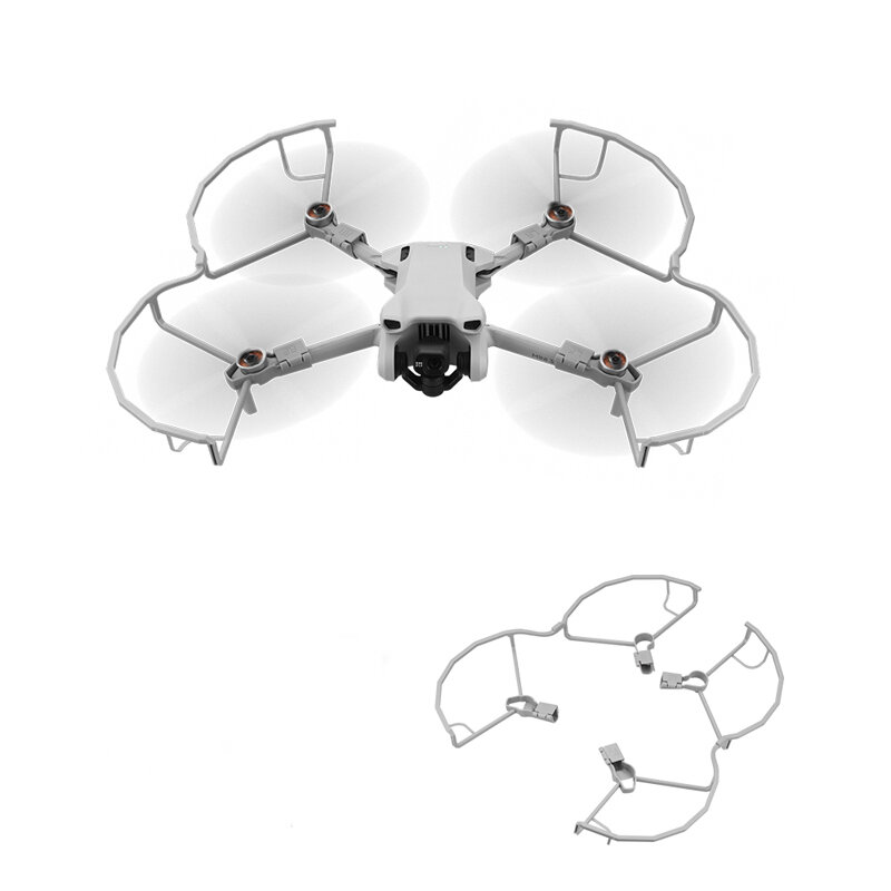 BRDRC Quick Release Anti-Collision Propeller Props Guard Protection Cover for DJI Mini 3 / Mini 3 PRO RC Drone Quadcopter
